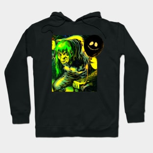 HALLOWEEN MONSTER UGLY EVIL FACE Hoodie